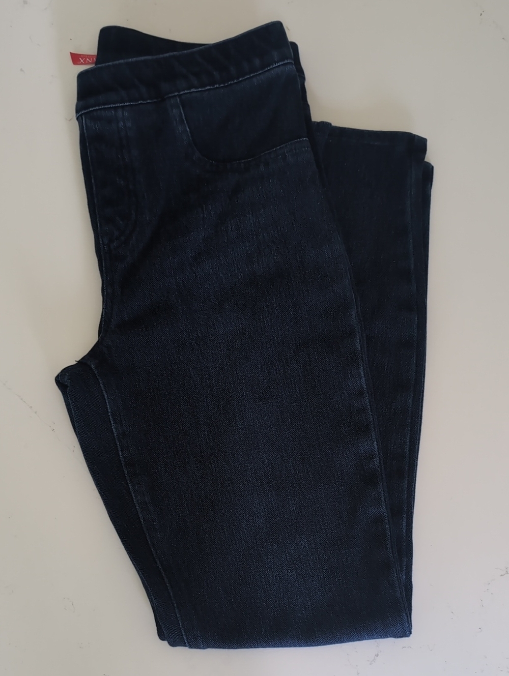 SPANX Navy Stretch Slim Jeggings